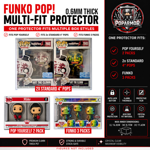 Funko pop protector 6mm case - pop,